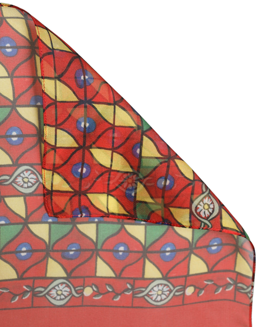 Red Silk Scarf
