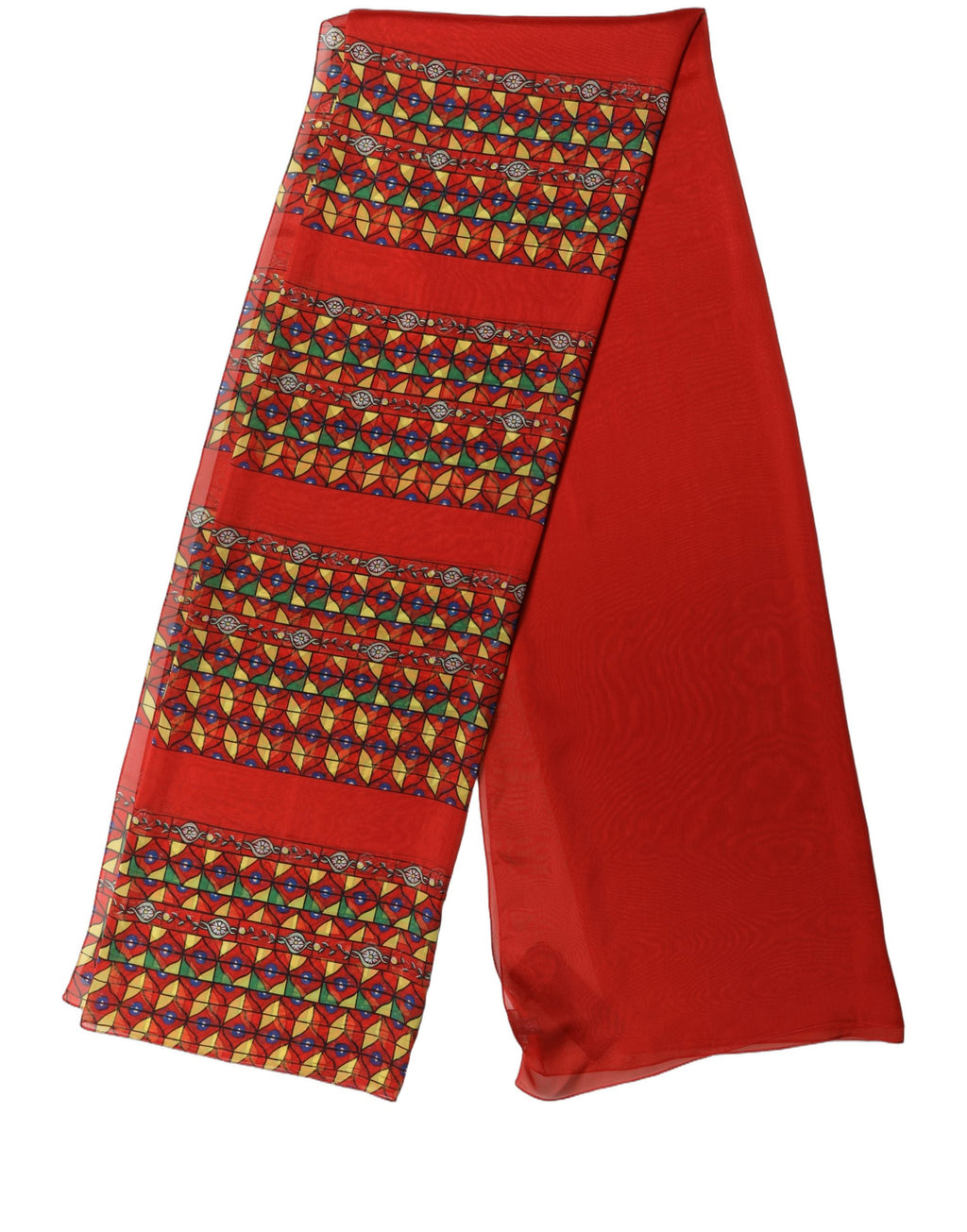 Red Silk Scarf