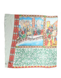 Multicolour Silk Scarf