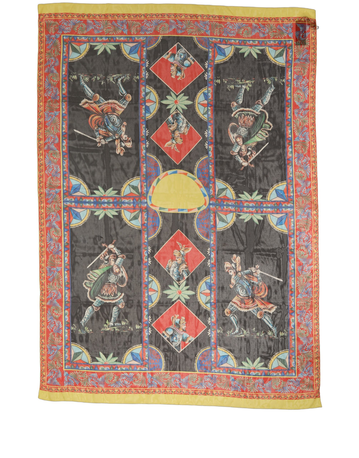 Multicolour Silk Scarf