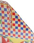 Multicolour Silk Scarf