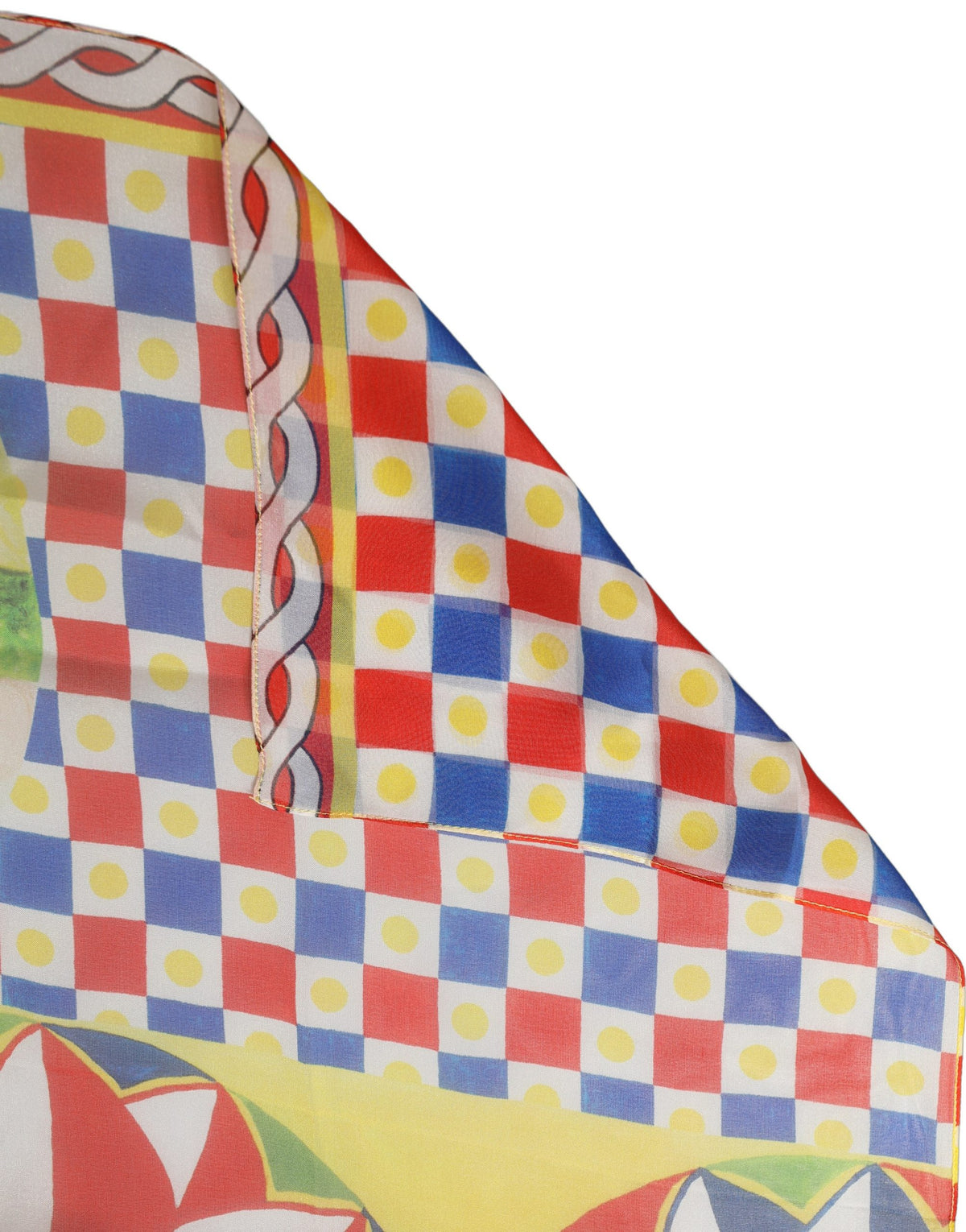 Multicolour Silk Scarf