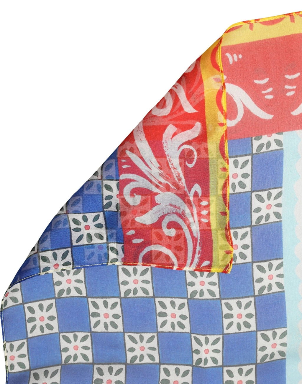 Multicolour Silk Scarf