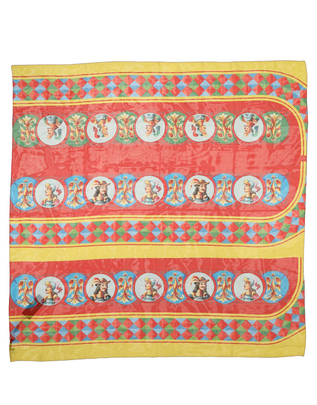 Multicolour Silk Scarf