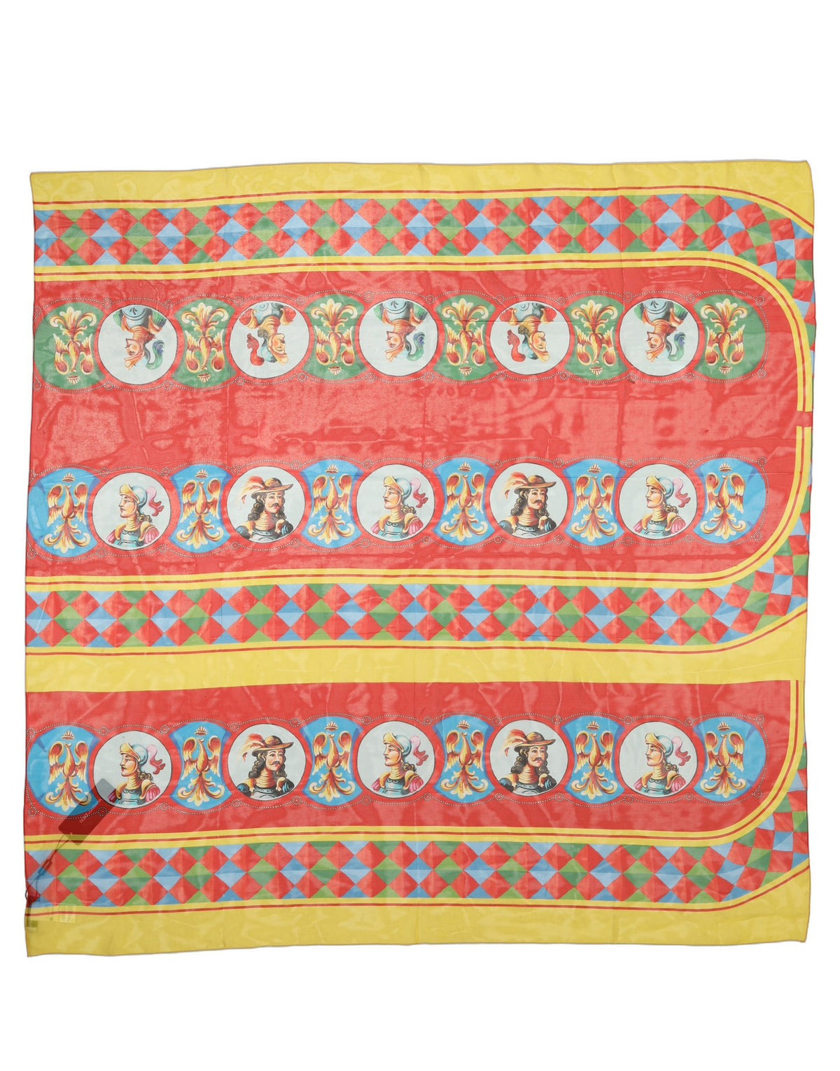 Multicolour Silk Scarf