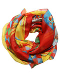 Multicolour Silk Scarf