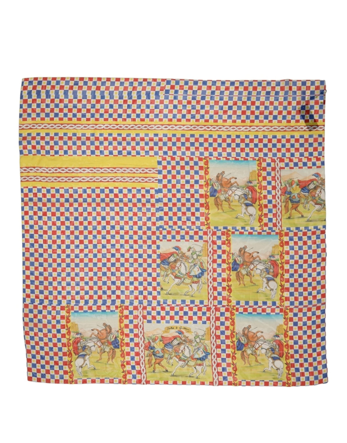 Multicolour Silk Scarf
