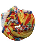 Multicolour Silk Scarf