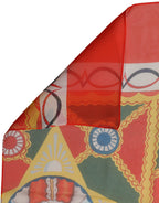 Multicolour Silk Scarf