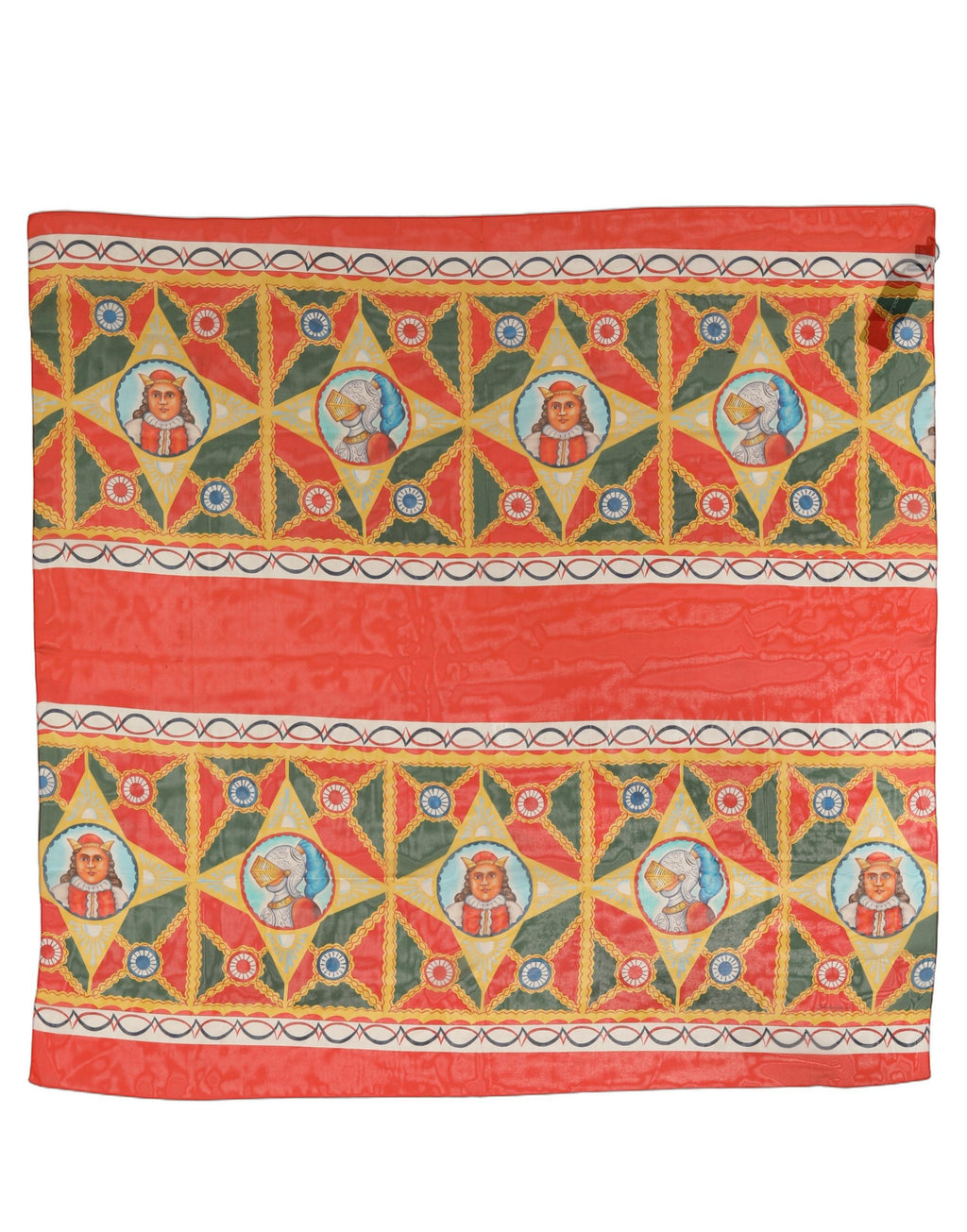 Multicolour Silk Scarf