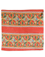 Multicolour Silk Scarf