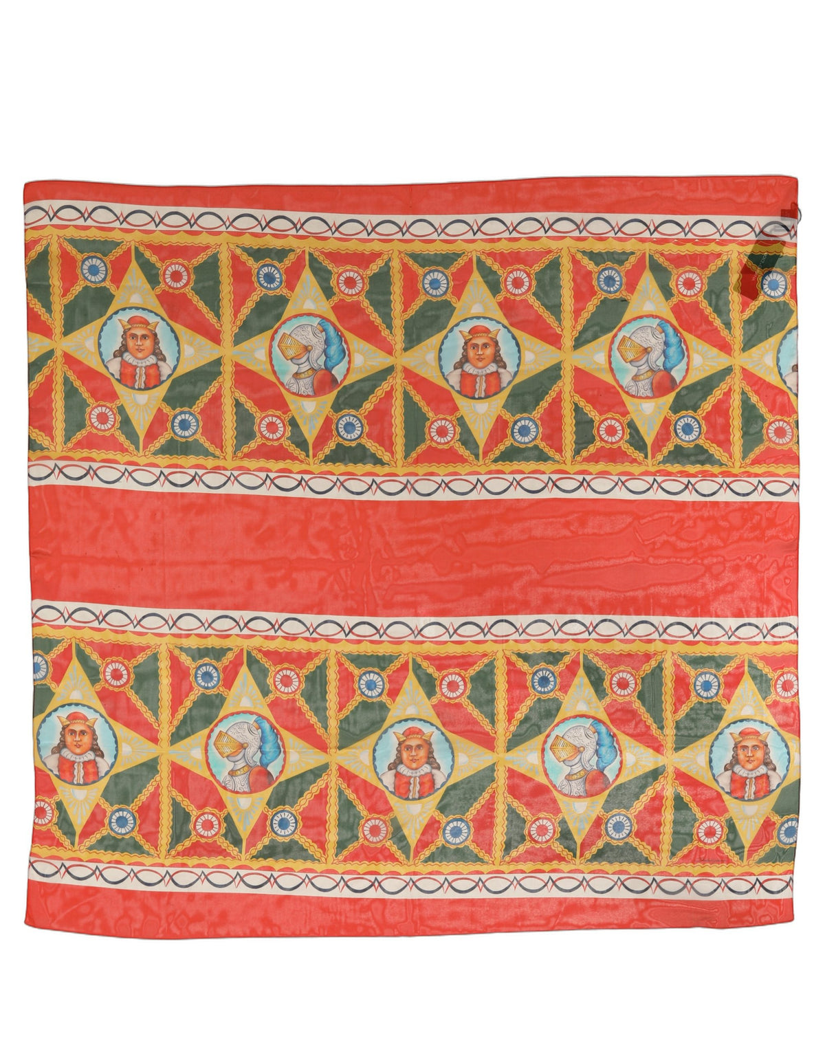 Multicolour Silk Scarf