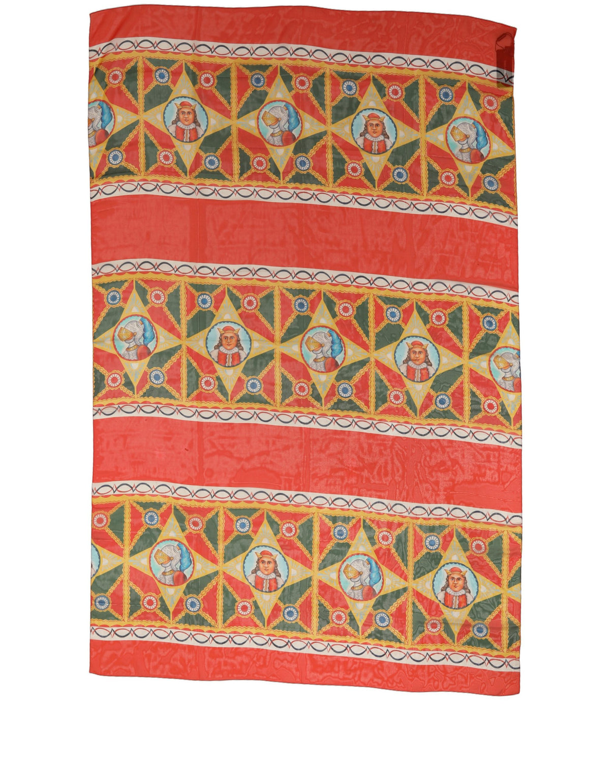 Multicolour Silk Scarf