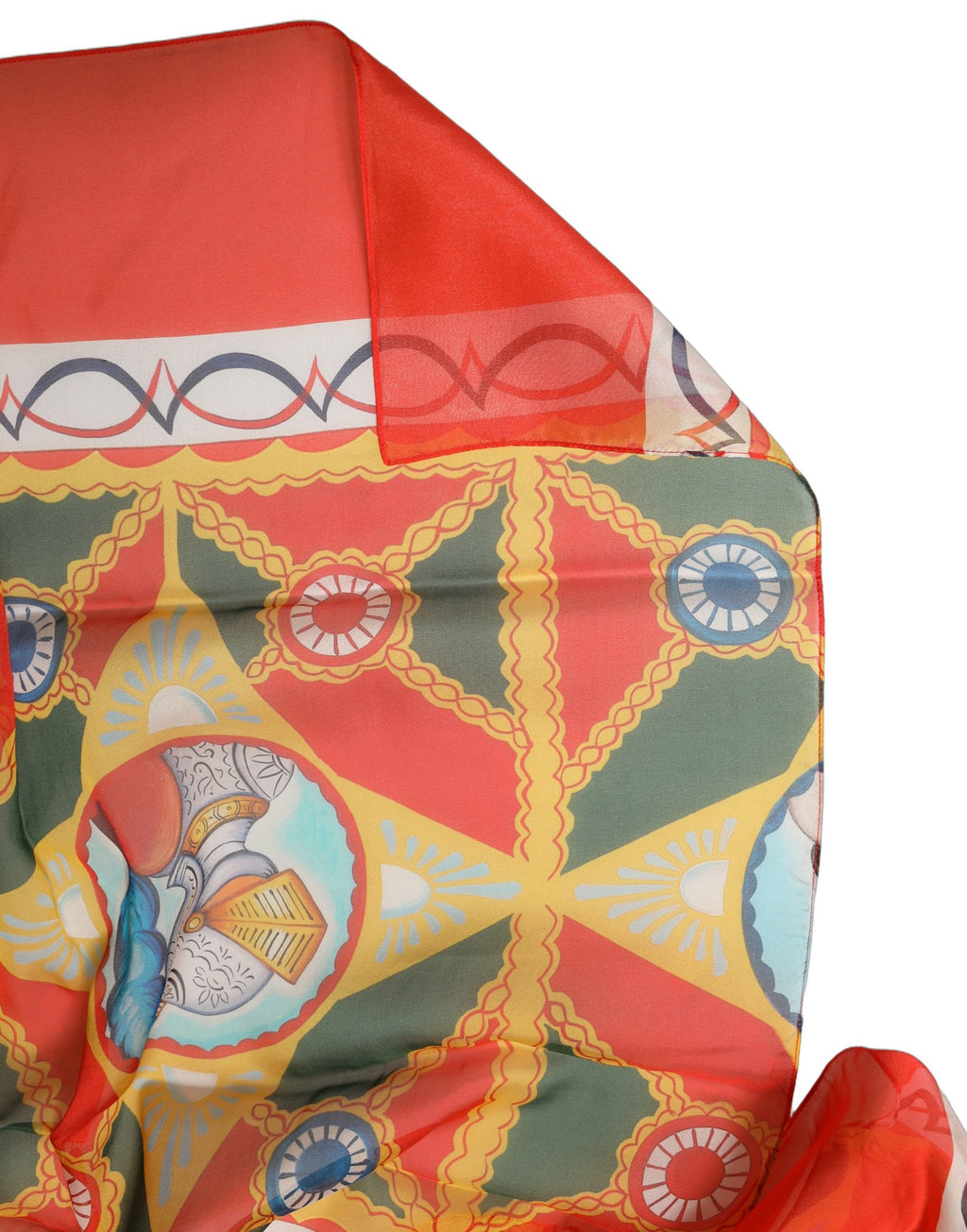 Multicolour Silk Scarf