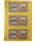 Yellow Silk Scarf