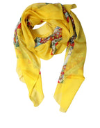 Yellow Silk Scarf