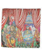 Multicolour Silk Scarf