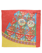 Multicolour Silk Scarf