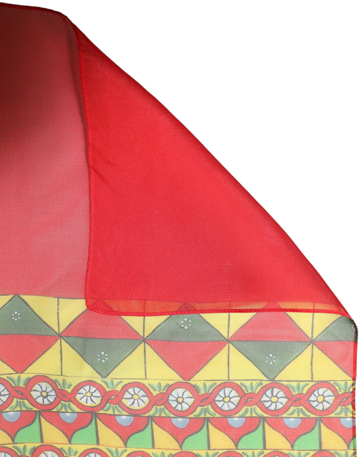 Red Silk Scarf