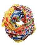 Multicolour Silk Scarf