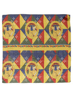 Multicolour Silk Scarf
