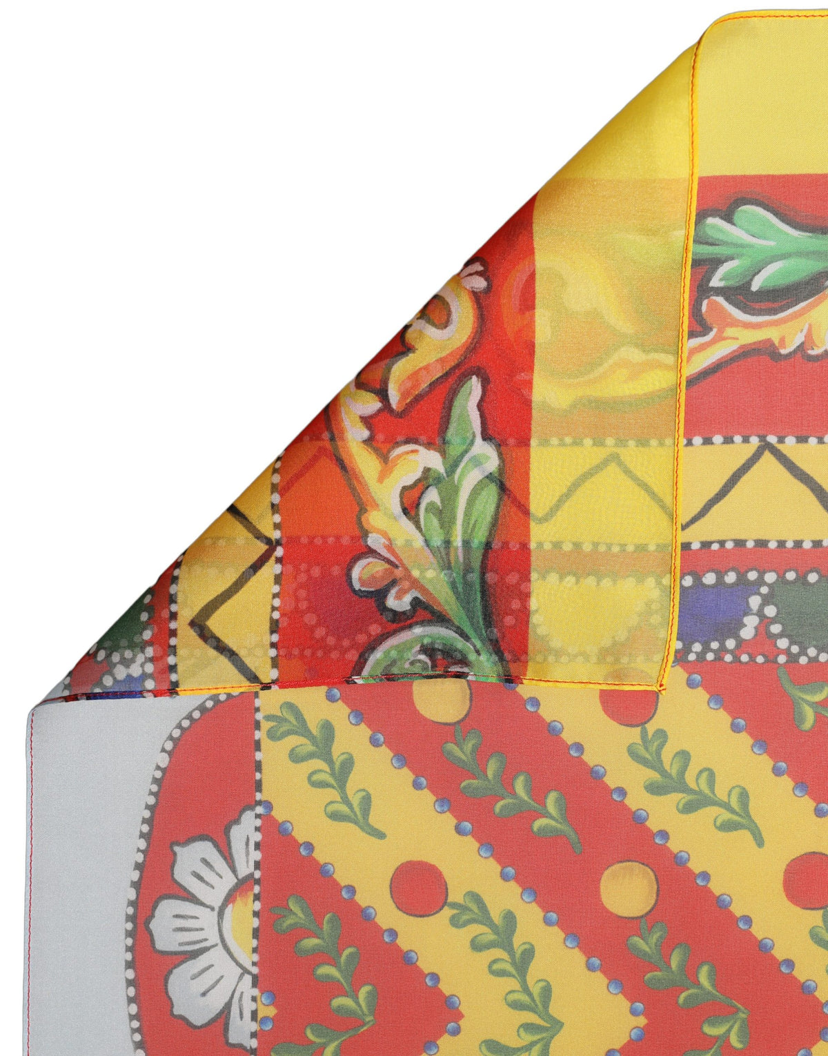 Multicolour Silk Scarf
