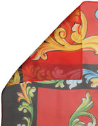 Multicolour Silk Scarf