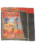Multicolour Silk Scarf