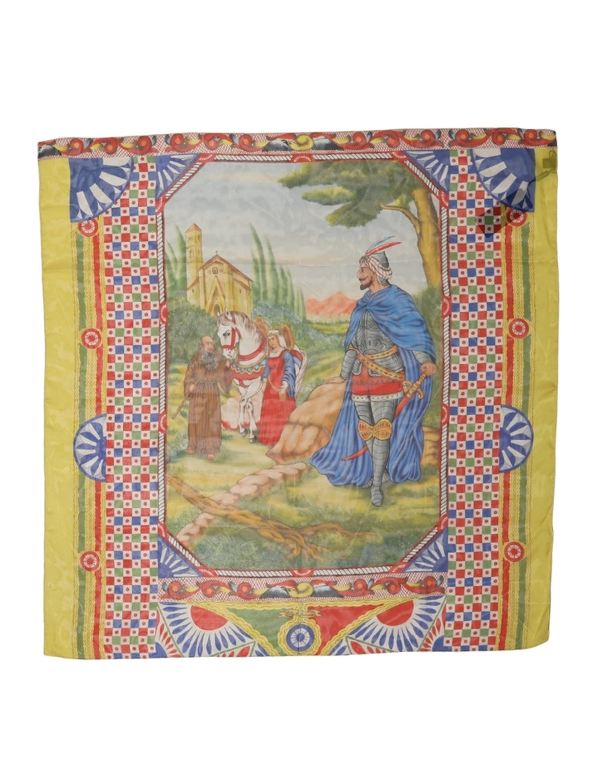 Carretto Silk Scarf – Multicolour