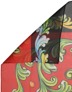 Multicolour Silk Scarf