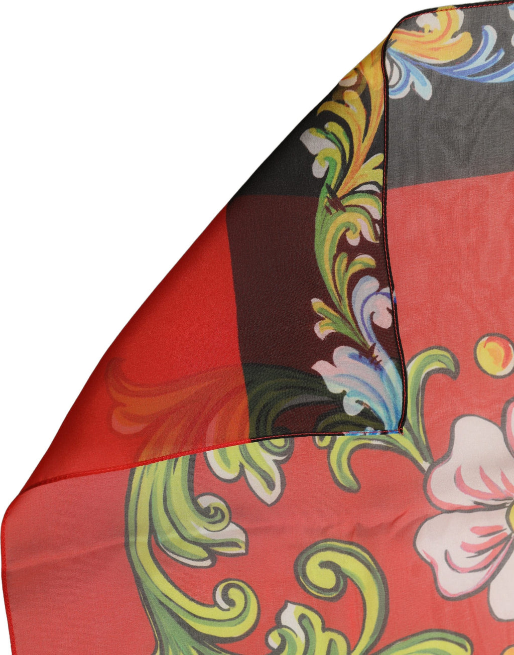 Multicolour Silk Scarf