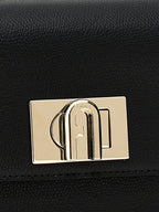 Black Leather Crossbody Bag