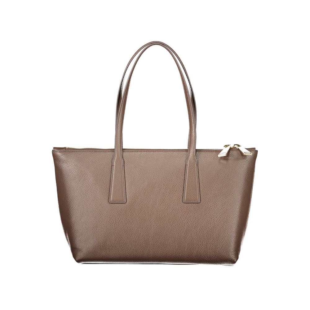Leather Handbag – Brown
