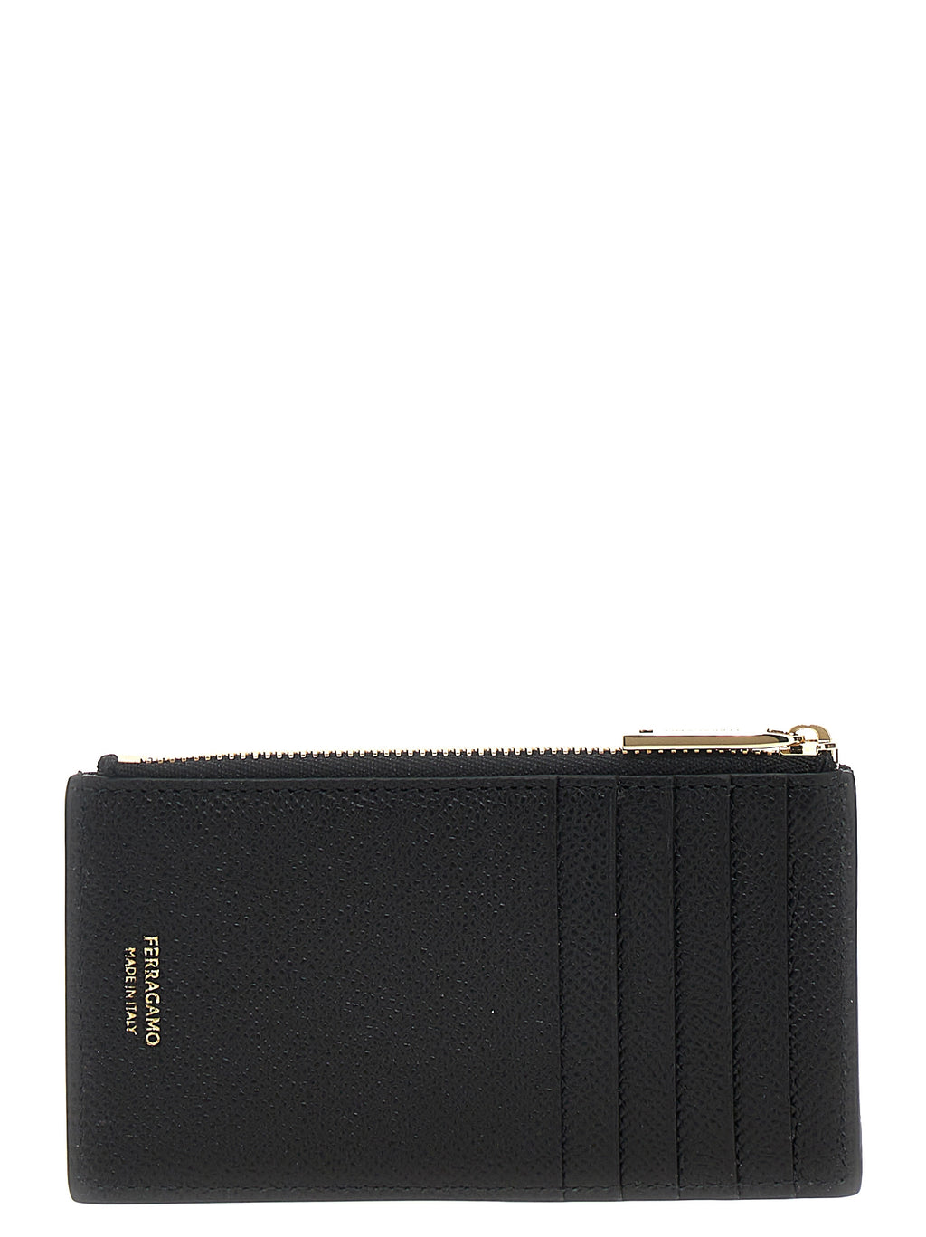 Gancini Card Holder – Black