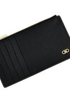 Gancini Card Holder – Black