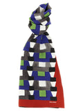 Multicolour Silk Scarf