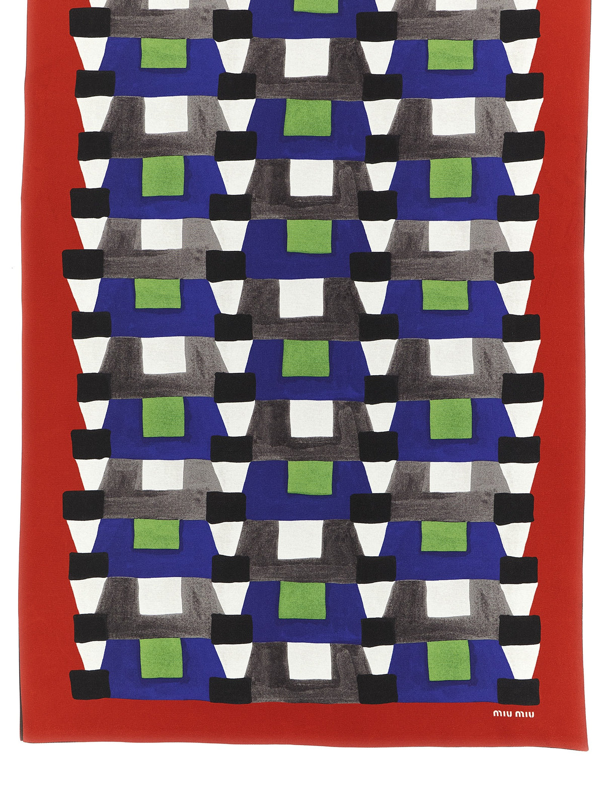 Multicolour Silk Scarf
