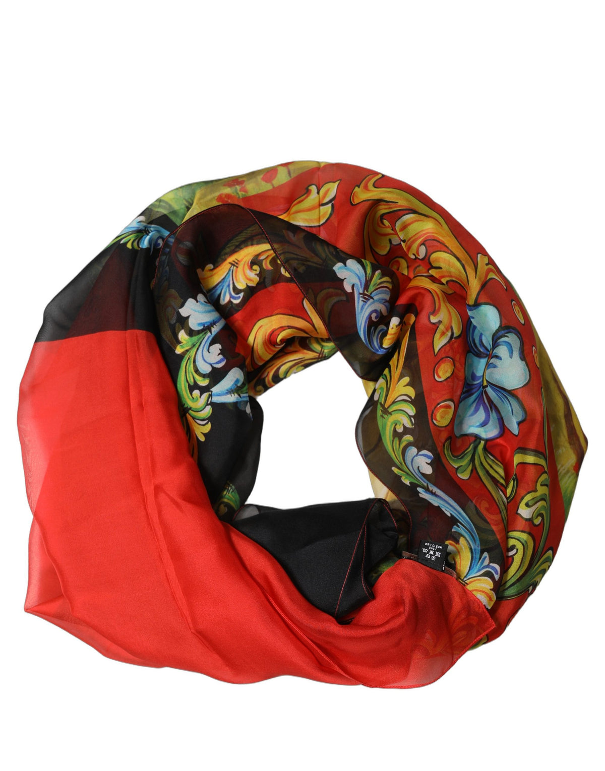 Multicolour Silk Scarf