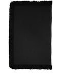 Black Virgin Wool Scarf