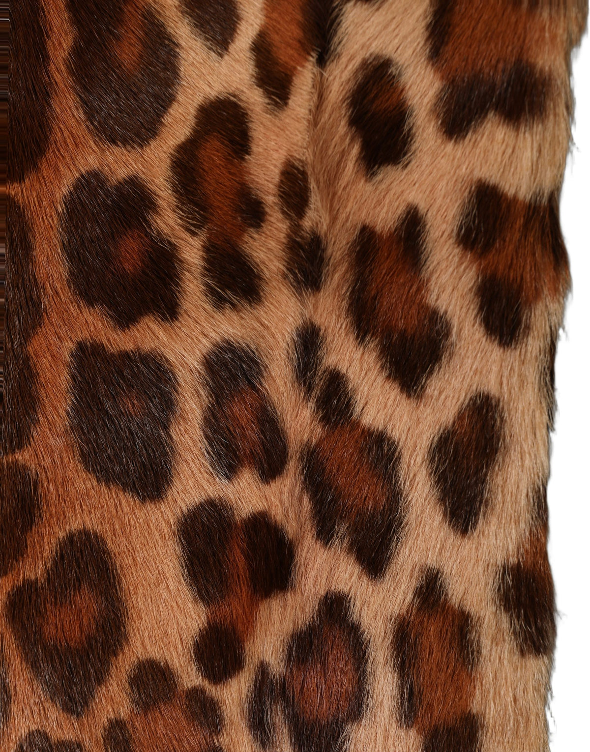 Brown Leather Scarf