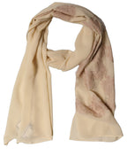 Light Beige Silk Scarf