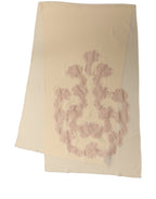 Light Beige Silk Scarf