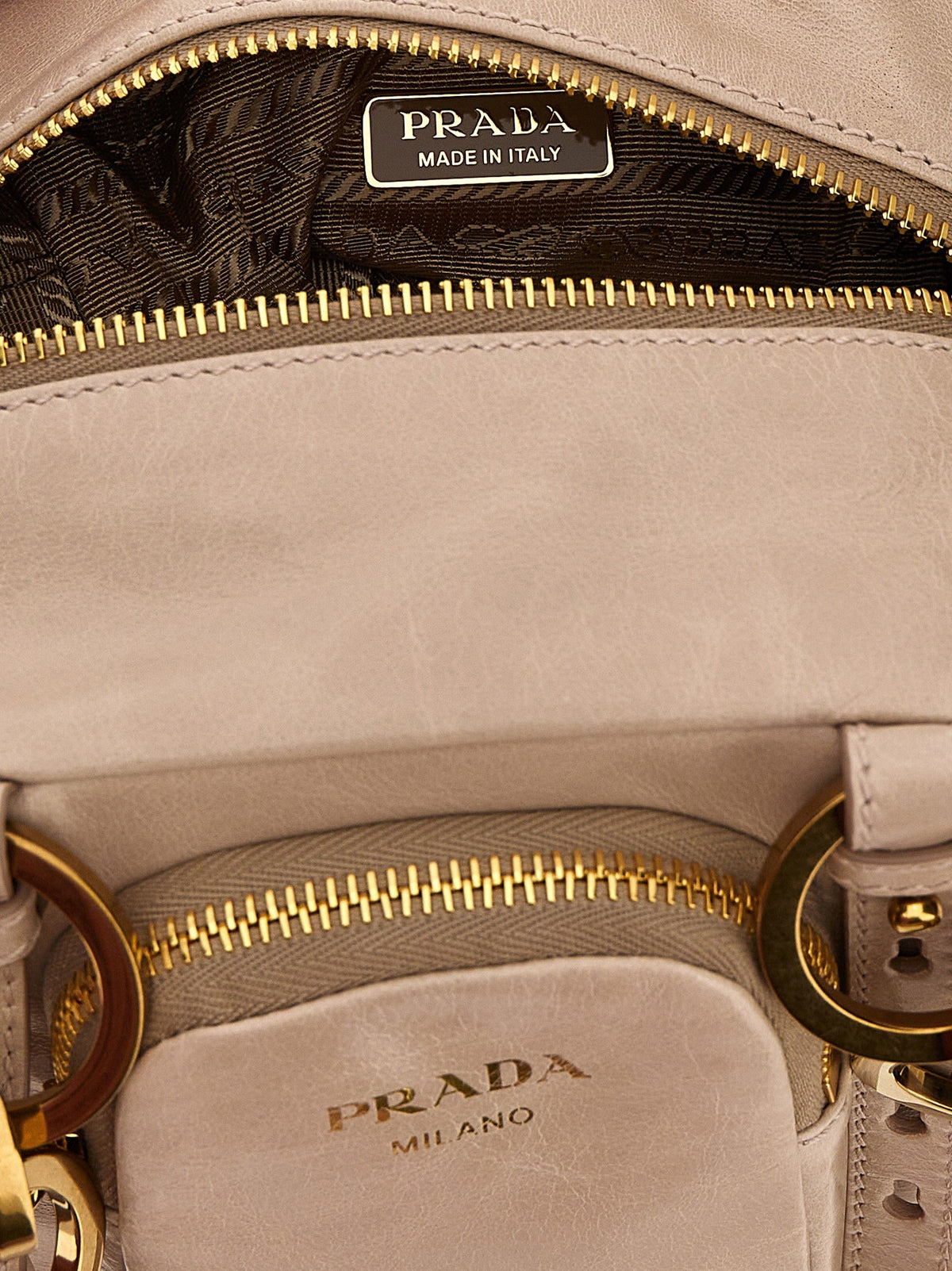 Pink Leather Handbag