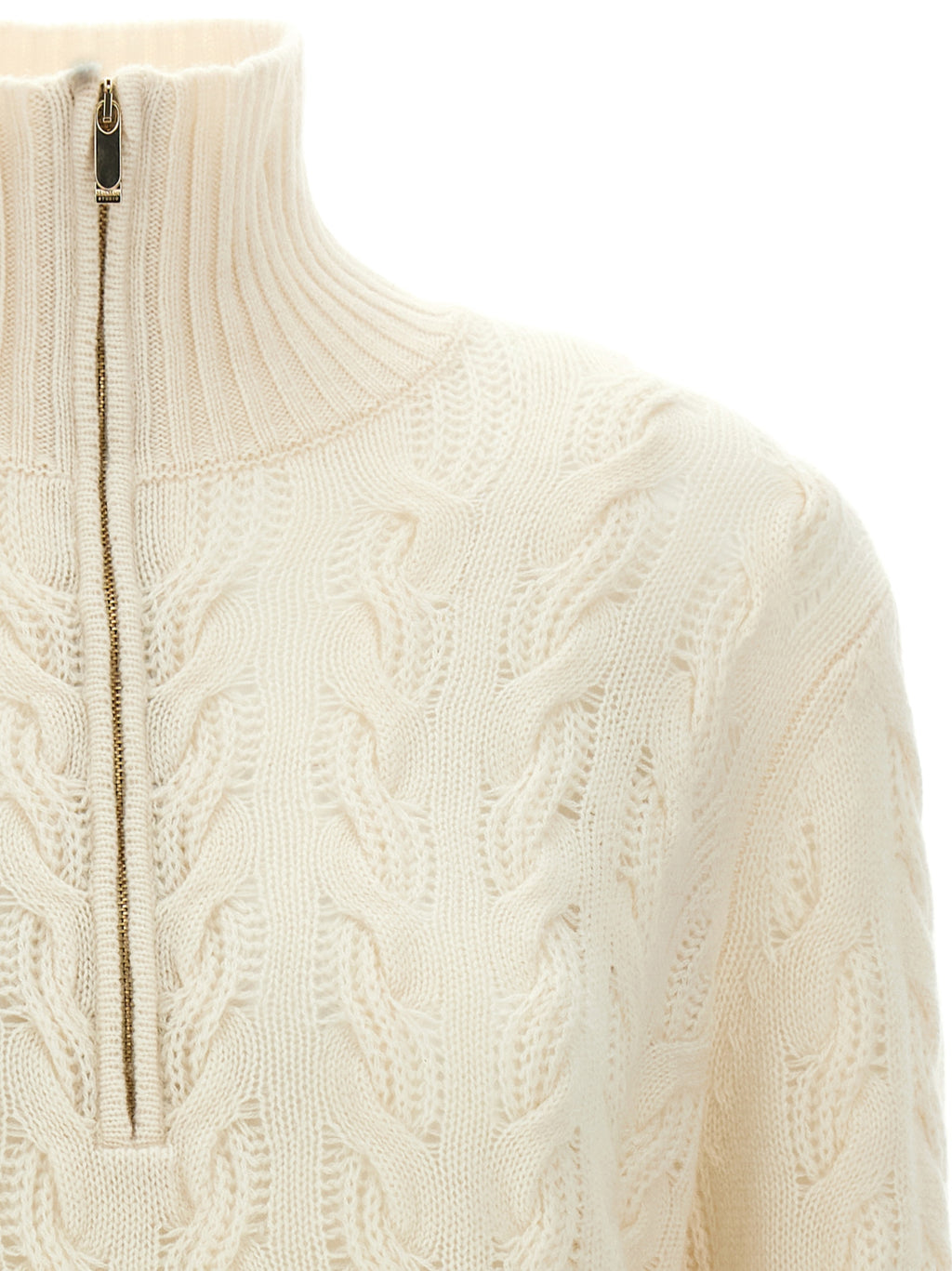White Wool Cardigan