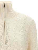 White Wool Cardigan