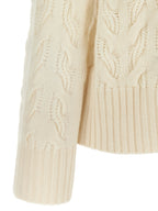 White Wool Cardigan