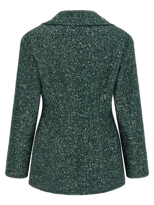Bicolor Virgin Wool Blazer