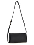Black Leather Crossbody Bag
