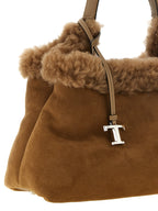 Brown Wool Handbag