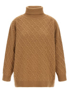 Beige Wool Cardigan